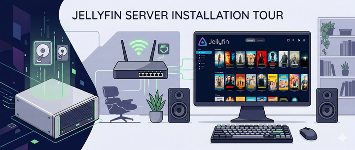 Mon Netflix maison avec Jellyfin